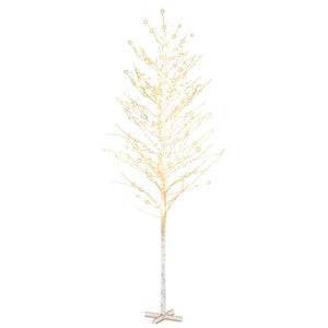 LED Birke Warmweiß 400cm