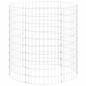Gartenkomposter Ø100x100 cm Verzinkter Stahl