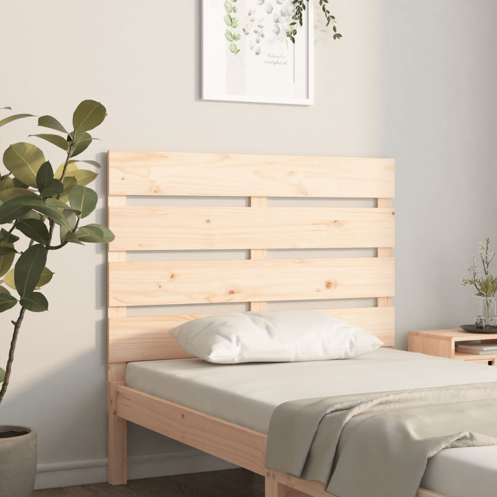 vidaXL Tête de lit 100x3x80 cm Bois de pin massif