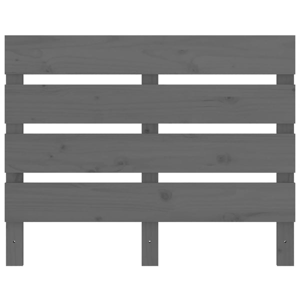 Graues Kopfteil 100 cm Kiefer Massivholz