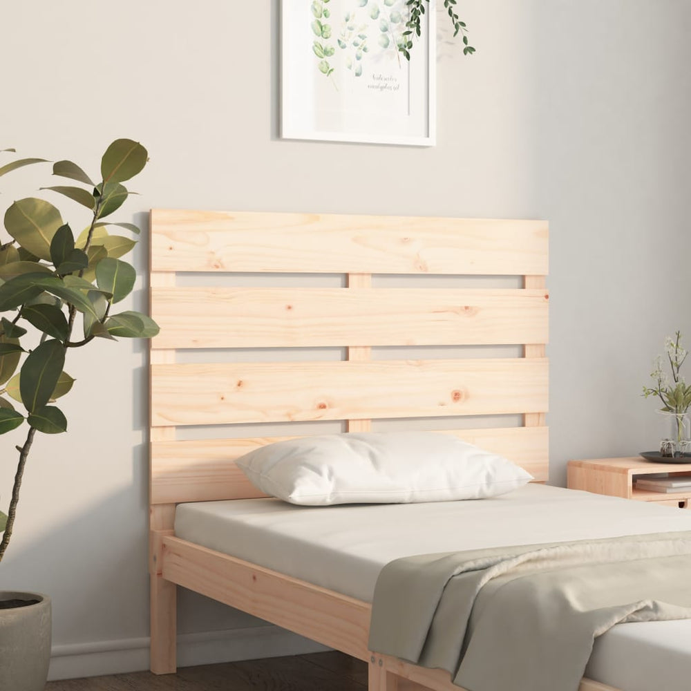vidaXL Tête de lit 75x3x80 cm Bois de pin massif