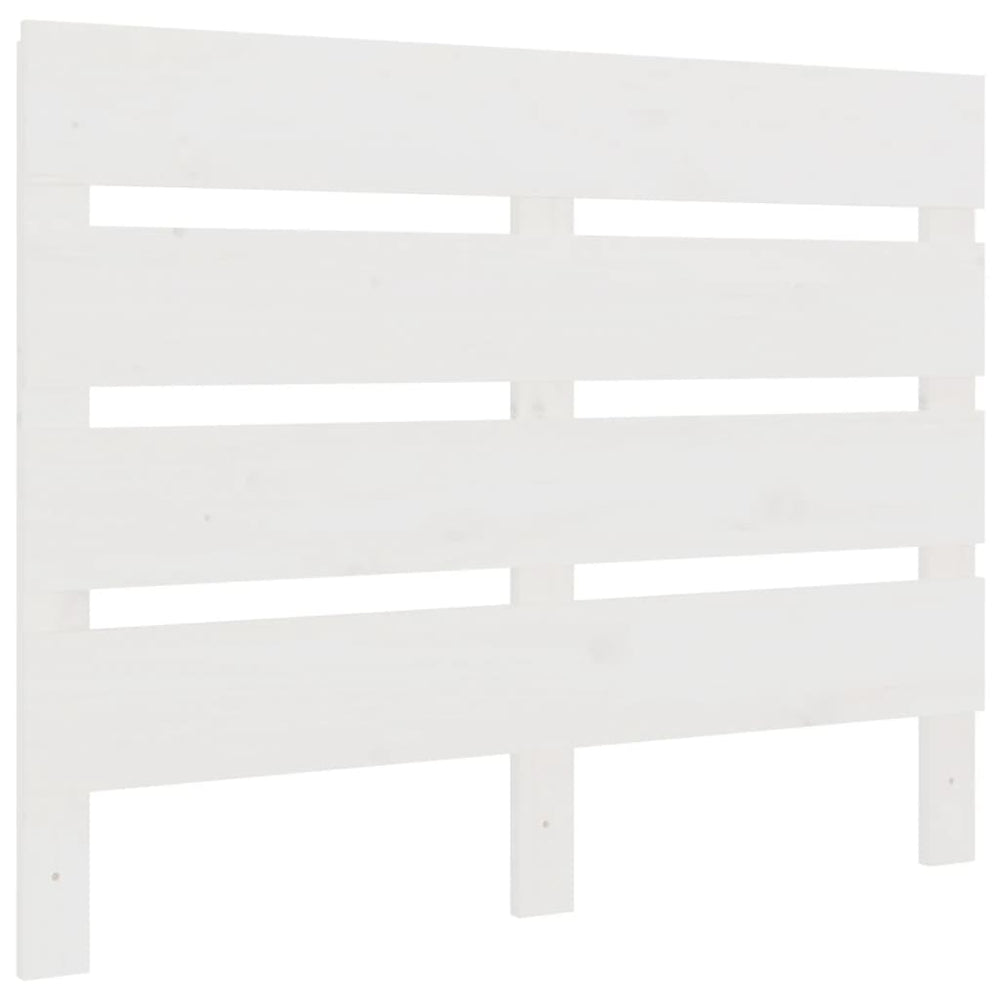 vidaXL Tête de lit Blanc 75x3x80 cm Bois de pin massif