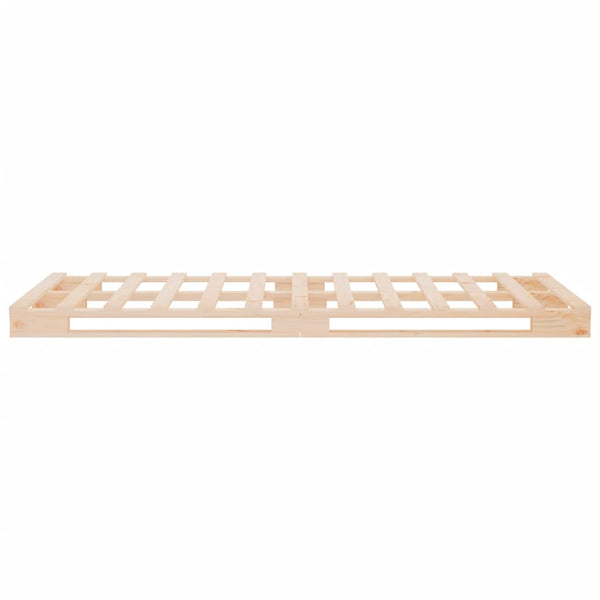 Palettenbett 100x200 cm Kiefer Massivholz