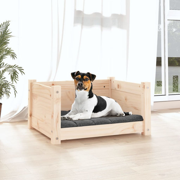 Hundebett Kiefer Massivholz 55,5x45,5 cm