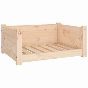 Hundebett aus Kiefernholz, 65,5x50,5x28cm