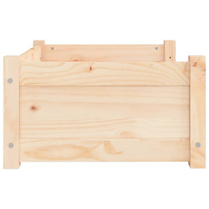 Hundebett aus Kiefernholz, 65,5x50,5x28cm