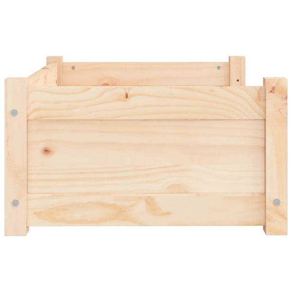 Hundebett aus Kiefernholz, 65,5x50,5x28cm