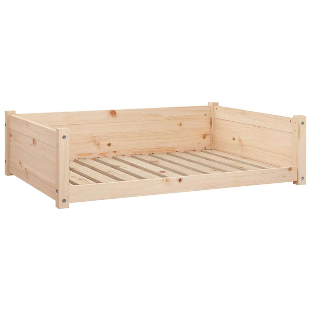 Hundebett Kiefer Massivholz 95,5x65,5x28cm