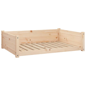 Hundebett Kiefer Massivholz 95,5x65,5x28cm