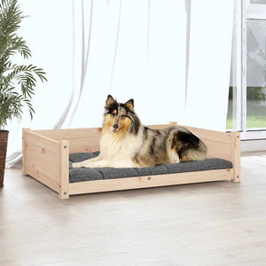 Hundebett Kiefer Massivholz 95,5x65,5x28cm