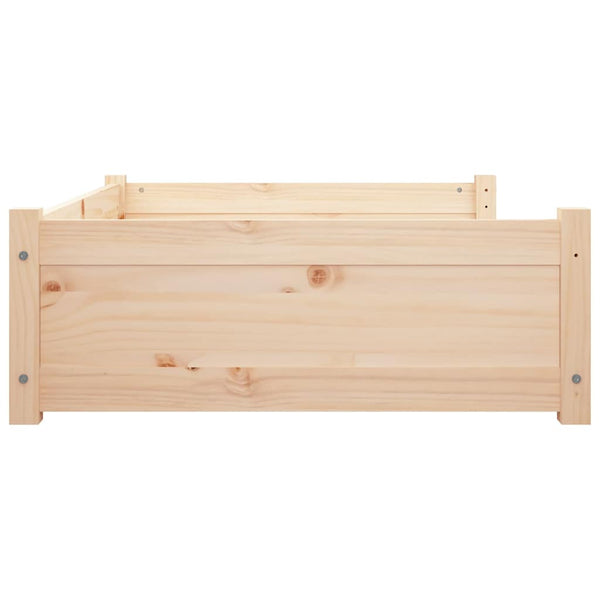 Hundebett Kiefer Massivholz 95,5x65,5x28cm