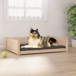 Hundebett Kiefer Massivholz 95,5x65,5x28cm