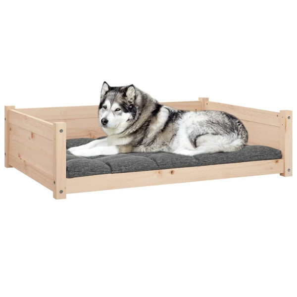 Hundebett aus Kiefernholz, 105,5 cm
