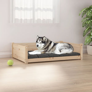 Hundebett aus Kiefernholz, 105,5 cm