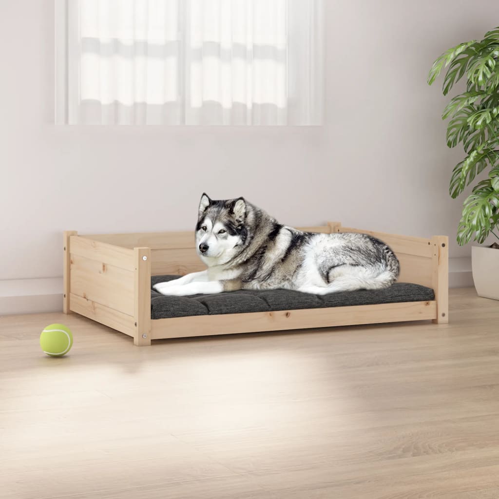 Hundebett aus Kiefernholz, 105,5 cm
