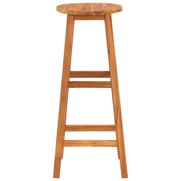 Barhocker 8 Stk. Massivholz Akazie