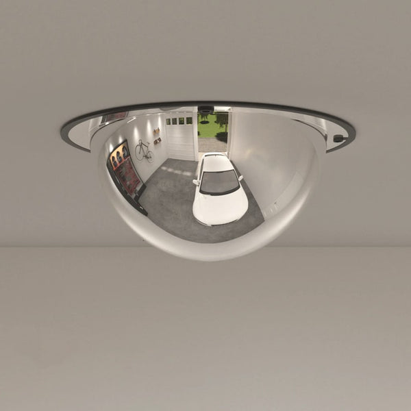 Voll gewölbter Verkehrsspiegel Ø40 cm Acryl