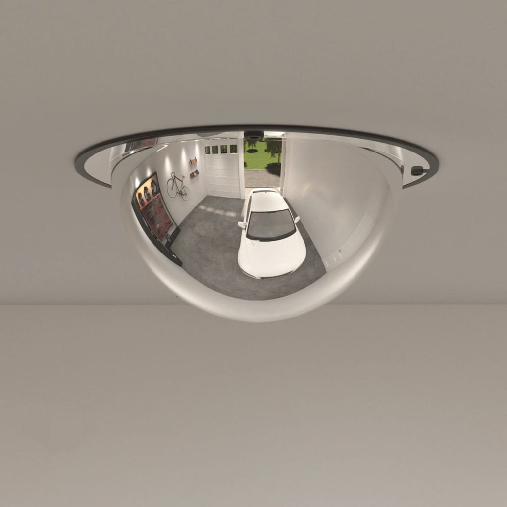 Voll gewölbter Verkehrsspiegel Ø30 cm Acryl