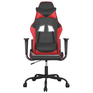Gaming-Stuhl mit Massage Schwarz/Rot