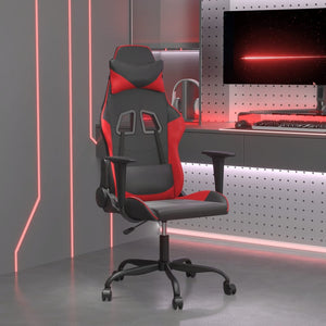 Gaming-Stuhl mit Massage Schwarz/Rot