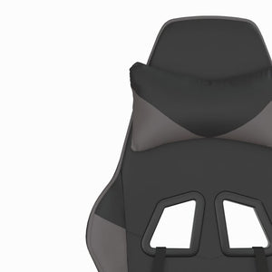 Gaming-Stuhl mit Massage Schwarz/Grau