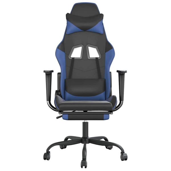 Gaming Stuhl mit Massage & Fußstütze