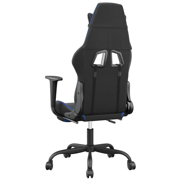 Gaming Stuhl mit Massage & Fußstütze