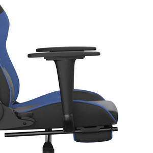 Gaming Stuhl mit Massage & Fußstütze