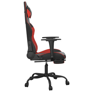 Gaming Stuhl mit Massage & Fußstütze