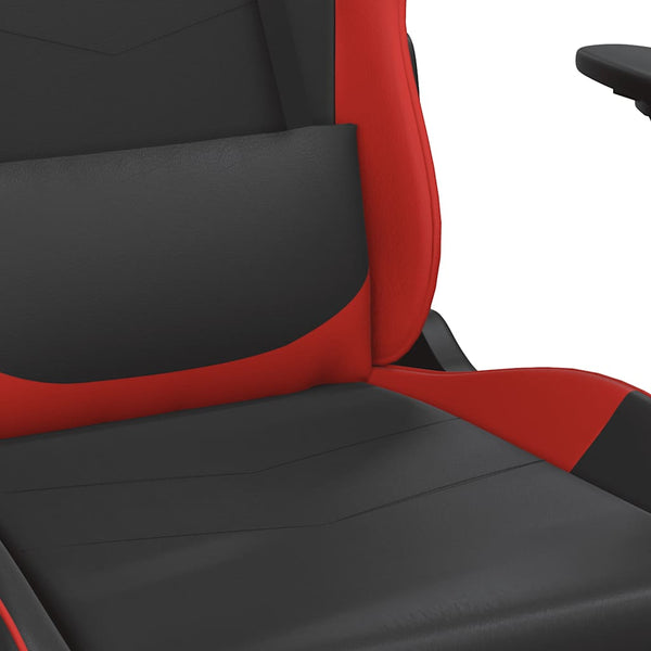 Gaming Stuhl mit Massage & Fußstütze