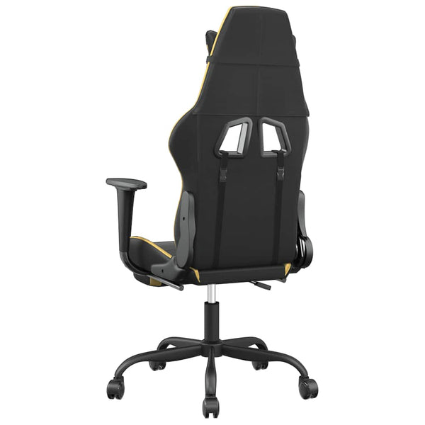 Gaming Stuhl mit Massage und Fußstütze