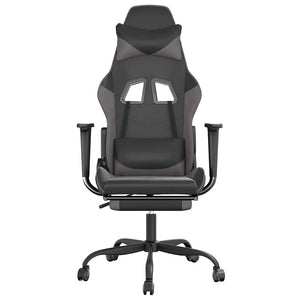 Gaming Stuhl mit Massage & Fußstütze
