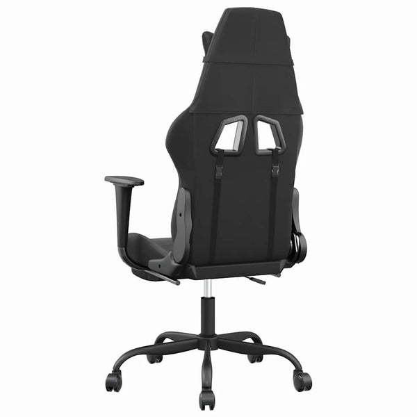 Gaming Stuhl mit Massage & Fußstütze