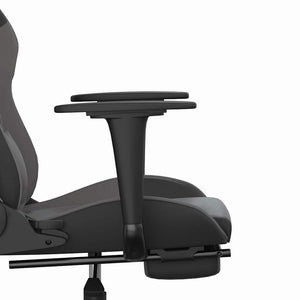 Gaming Stuhl mit Massage & Fußstütze