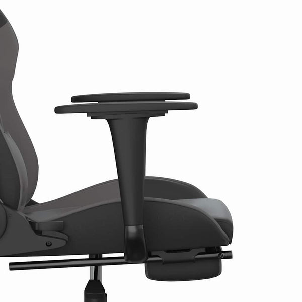 Gaming Stuhl mit Massage & Fußstütze