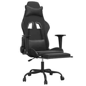 Gaming-Stuhl mit Massage und Fußstütze
