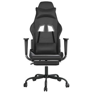 Gaming-Stuhl mit Massage und Fußstütze