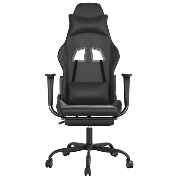 Gaming-Stuhl mit Massage und Fußstütze
