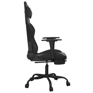 Gaming-Stuhl mit Massage und Fußstütze