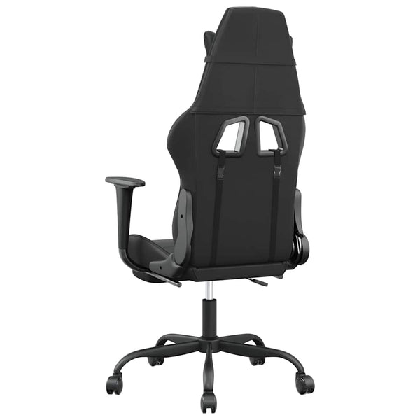 Gaming-Stuhl mit Massage und Fußstütze