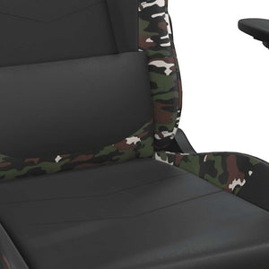 Gaming Stuhl mit Massage & Fußstütze