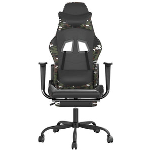 Gaming Stuhl mit Massage & Fußstütze