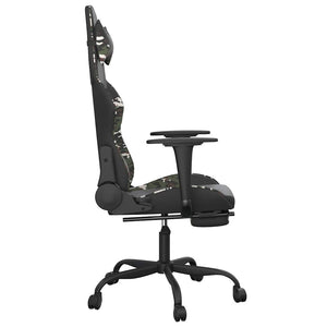 Gaming Stuhl mit Massage & Fußstütze