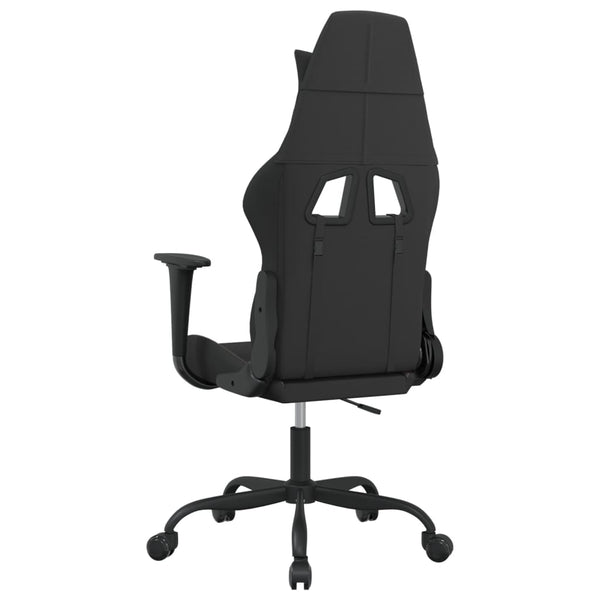 Gaming-Stuhl mit Massage Schwarz/Taupe