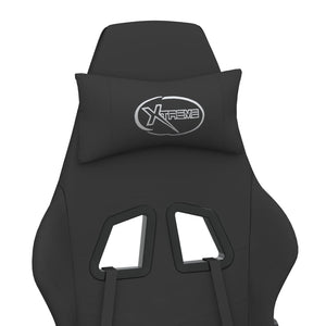 Gaming Stuhl mit Massagefunktion Schwarz