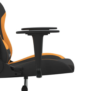 Gaming Stuhl mit Massage Schwarz Orange