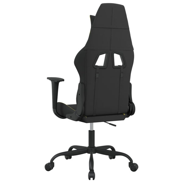 Gaming Stuhl mit Massage Schwarz/Hellgrün