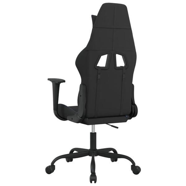 Gaming-Stuhl mit Massagefunktion Schwarz/Blau