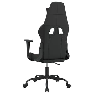 Gaming-Stuhl mit Massagefunktion, Schwarz/Rot