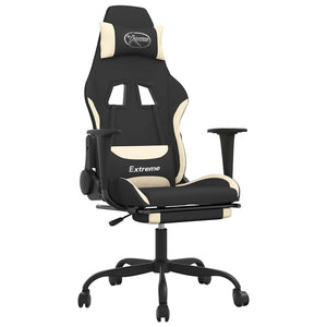 Gaming-Stuhl mit Massage & Fußstütze